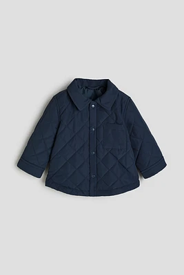 Veste-chemise matelassée