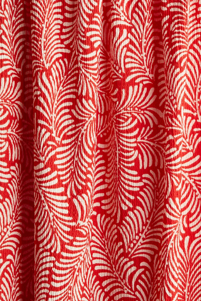 Crinkled Jersey Dress