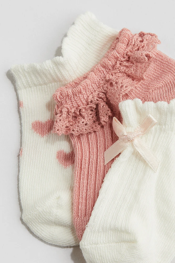 Lot de 4 paires chaussettes sans tige