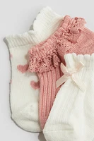 Lot de 4 paires chaussettes sans tige