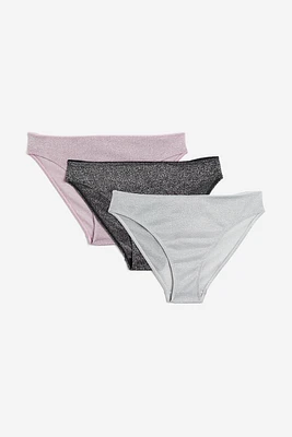 3-pack Picot-trimmed Briefs