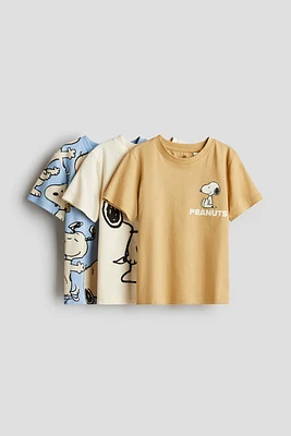 Lot de 3 T-shirts imprimés