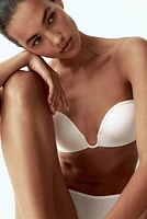 Soft-cup Push-up Balconette Bra