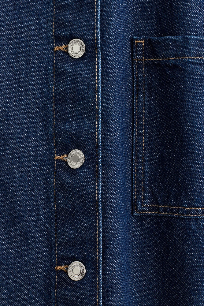 Oversized Denim Shirt