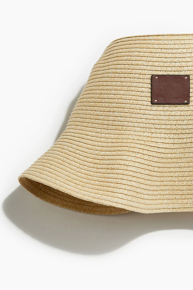 Straw Bucket Hat