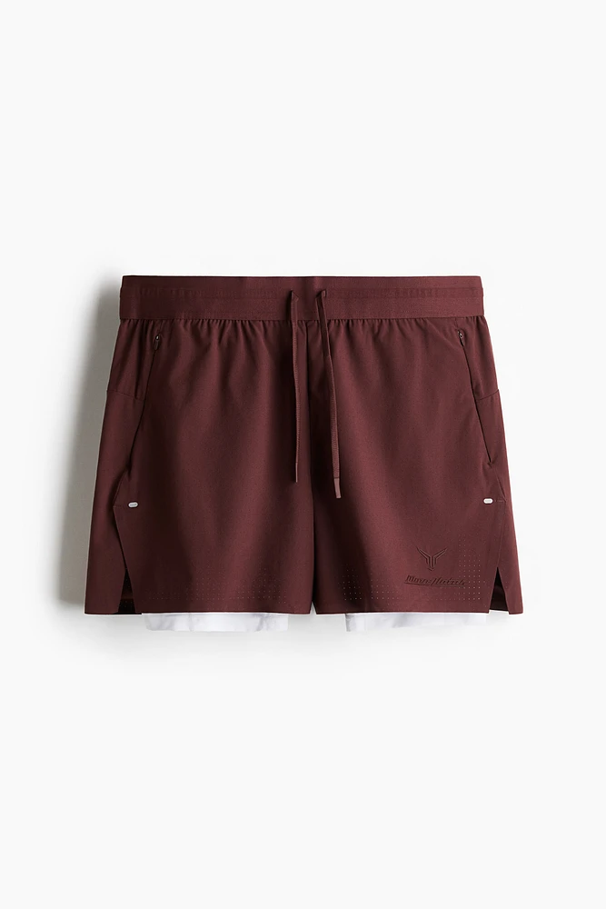 Double-Layered Sports Shorts with DryMove™