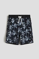 Patterned Swim Shorts