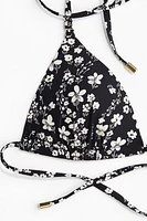 Push-Up Triangle Bikini Top