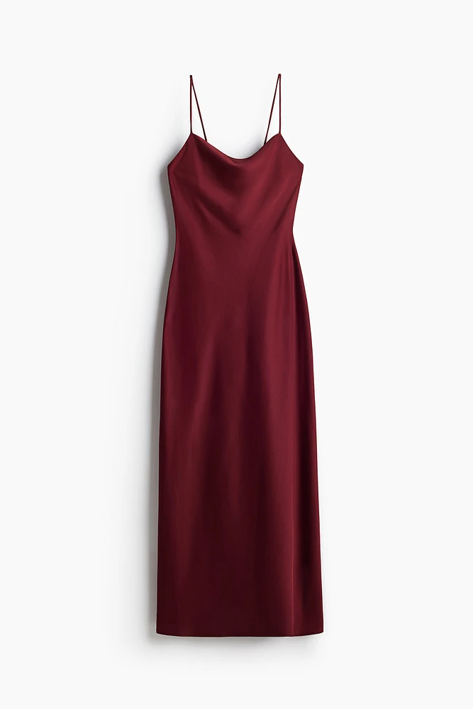 Tie-Detail Slip Dress