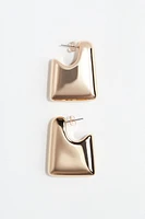 Boucles d'oreilles épaisses
