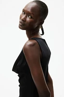 Cowl-Neck Dress