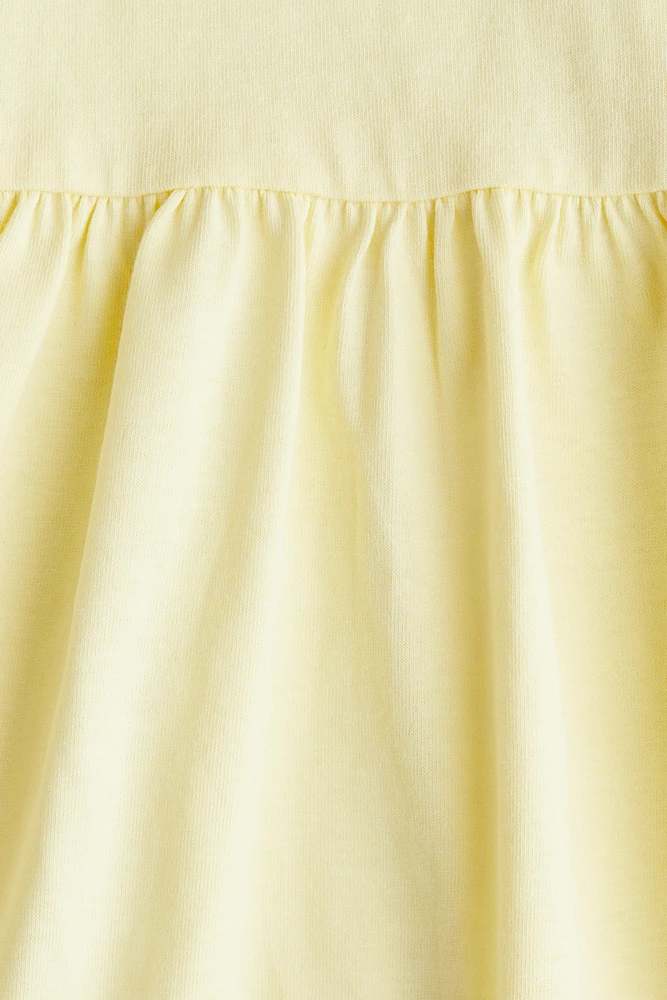 Robe en jersey de coton