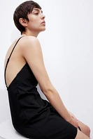 Low-back Slip Dress