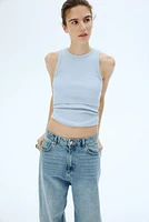 MAMA Ribbed Nursing Tank Top