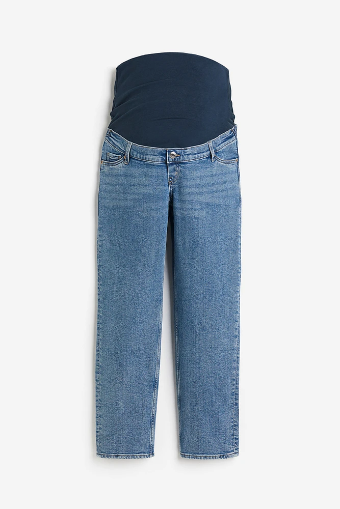 MAMA Straight Ankle Jeans