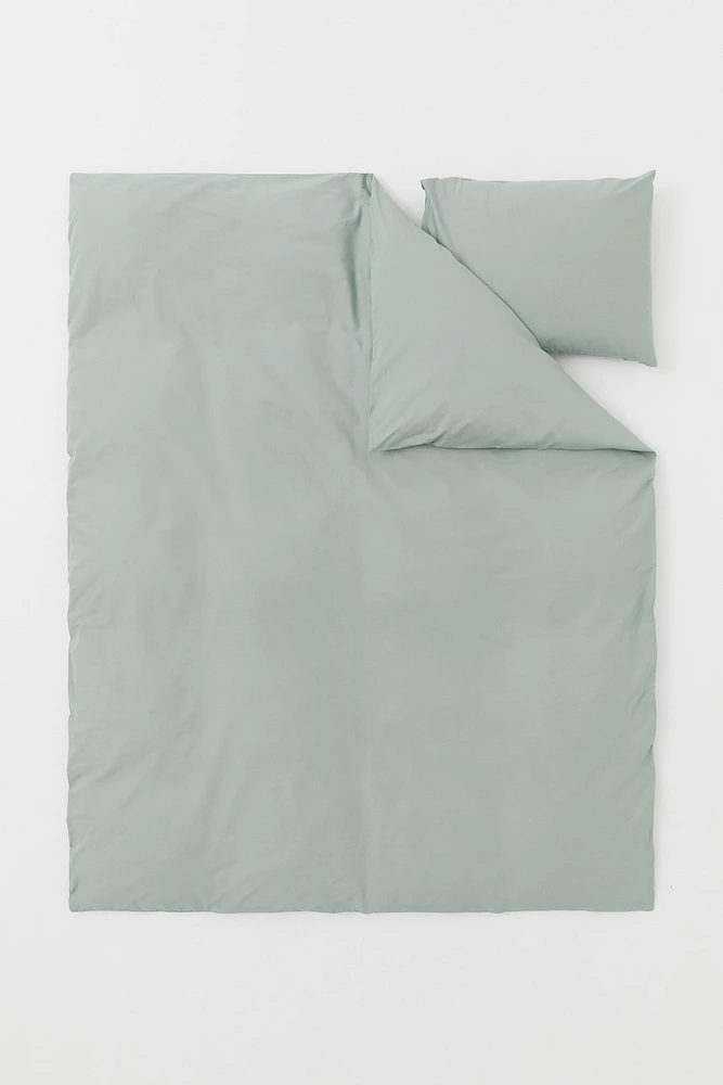 Cotton Twin Duvet Cover Set