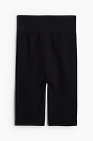 MAMA Seamless Ribbed Bike Shorts