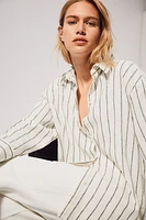 Linen-blend Shirt