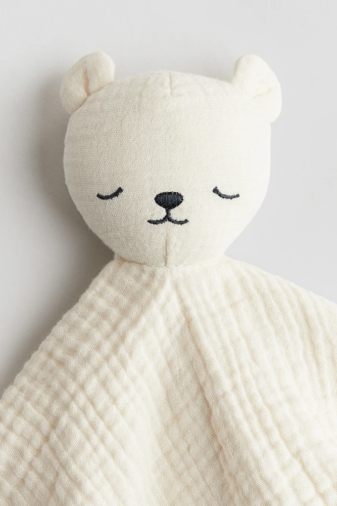 Doudou en mousseline de coton