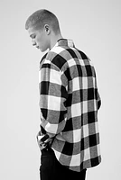 Relaxed Fit Flannel Shirt