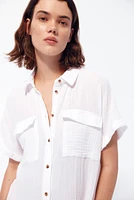 MAMA Muslin Shirt Dress