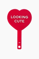 Heart-shaped Hand Mirror