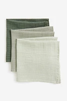 3-Pack Muslin Burp Cloths