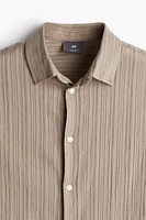 Regular Fit Textured Shirt