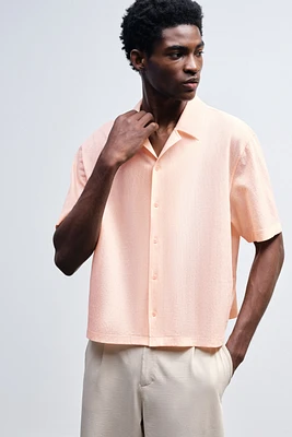 Loose-Fit Jersey Resort Shirt