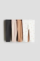 4-pack Cotton Jersey Leggings