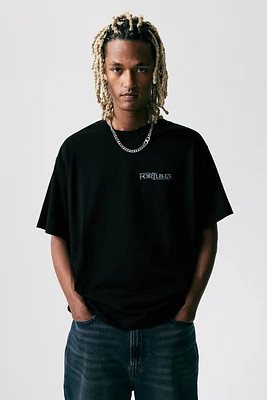 T-shirt imprimé Coupe Flottante