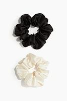 2-pack Silk Scrunchies