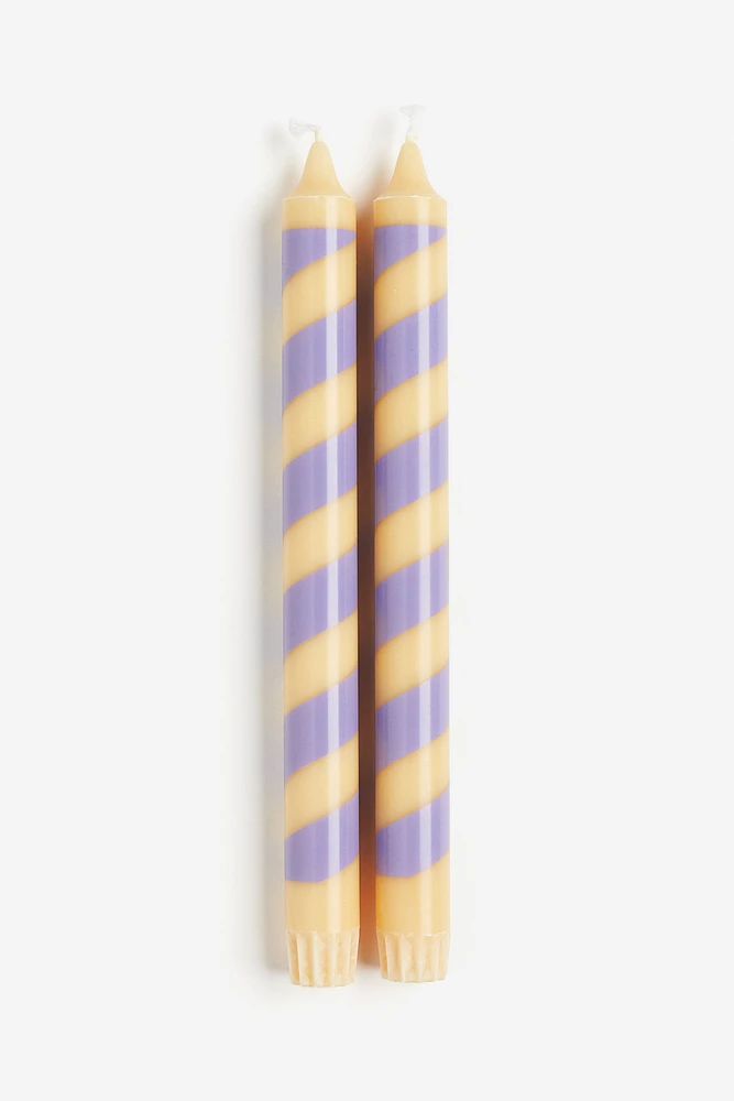 2-pack Candy Cane Candles