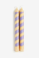 2-pack Candy Cane Candles