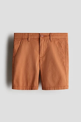 Short chino en coton