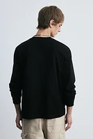 Loose Fit Cotton Jersey Shirt