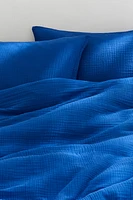 Parure de couette lit double en mousseline