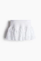 Tiered Mini Skirt