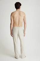 Relaxed-Fit Poplin Pants