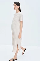 MAMA Robe côtelée