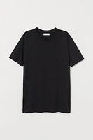 Silk-blend T-shirt