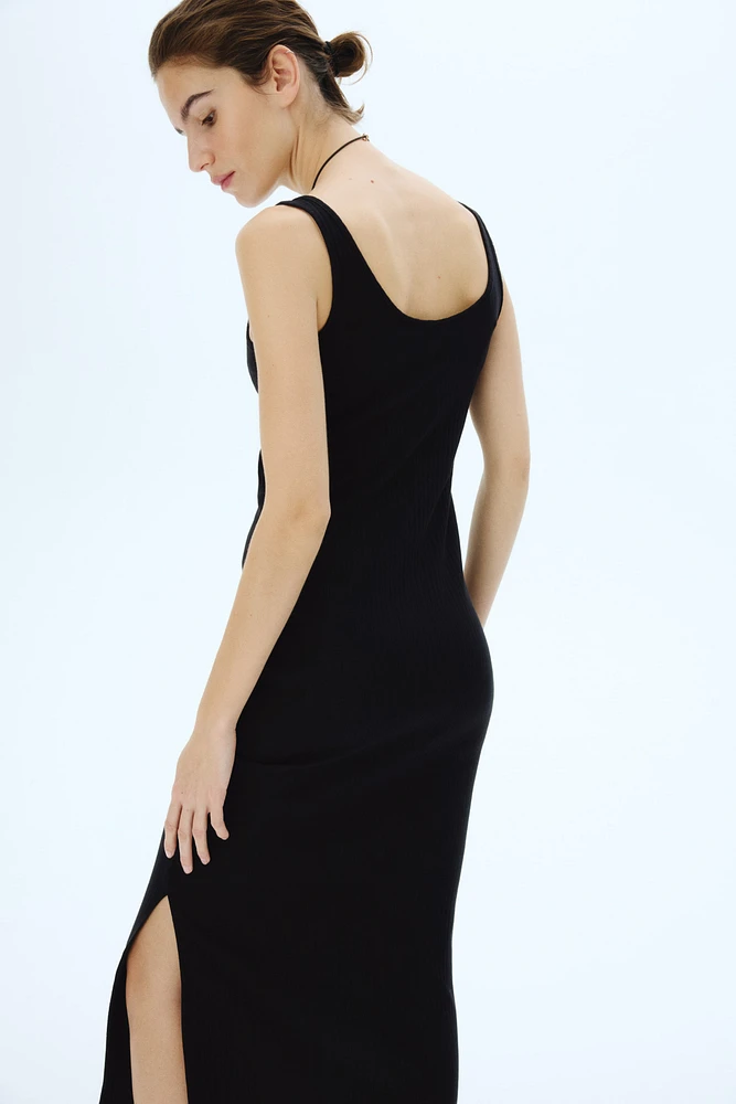 MAMA Ribbed Nursing Dress