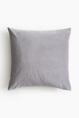Housse de coussin en velours