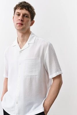Regular Fit Textured resort shirt