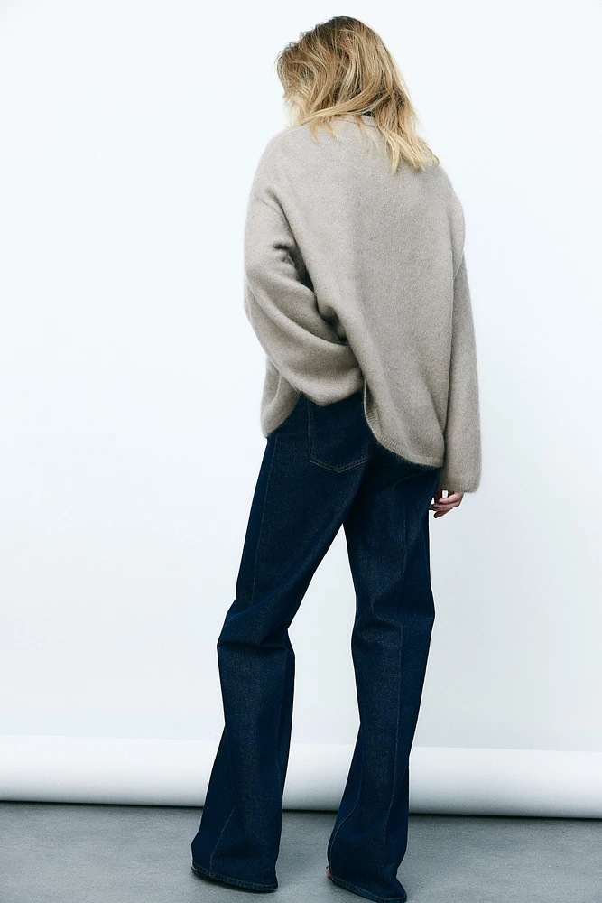 Chandail Grande Taille en mohair mélangé