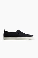 Espadrilles sans lacets en toile