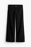 Low-waist Twill Pants