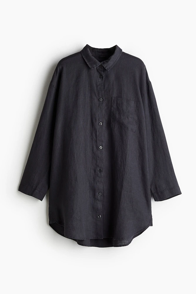 Washed Linen Nightshirt