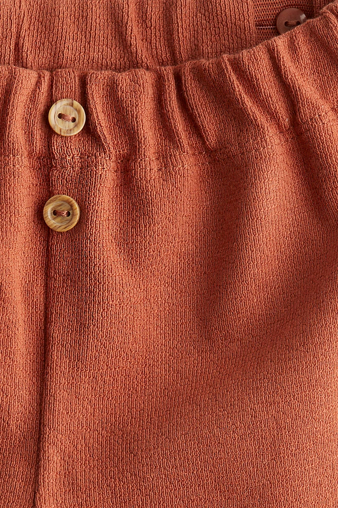 Button-Front Pants