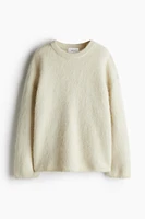Chandail Grande Taille en mohair mélangé